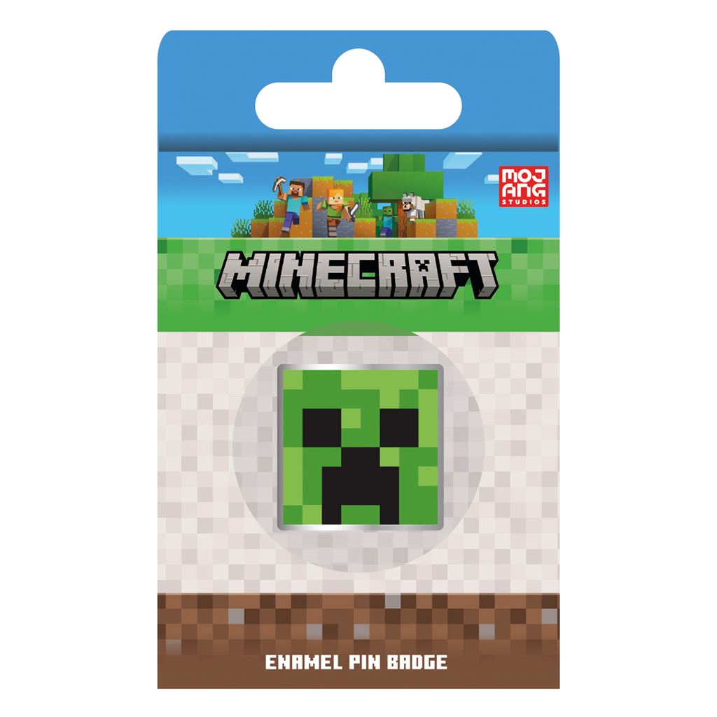 MINECRAFT (CREEPER) ENAMEL PIN BADGE