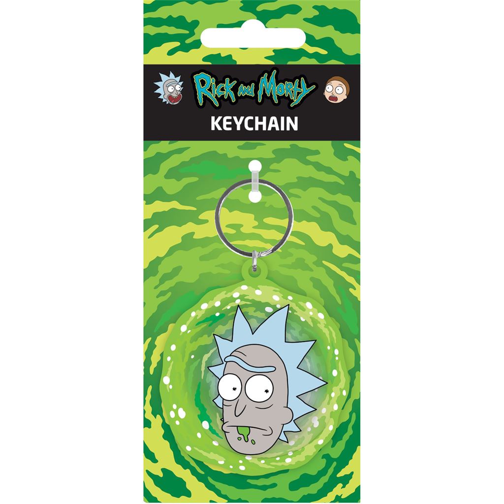 Rick And Morty: King Of S**T Spinner Fidget Keychain