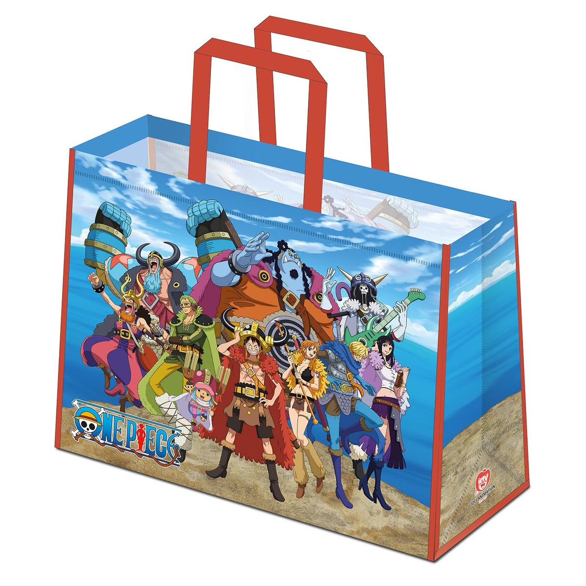 ONE PIECE (CHARACTERS) MAXI REUSABLE TOTE BAG