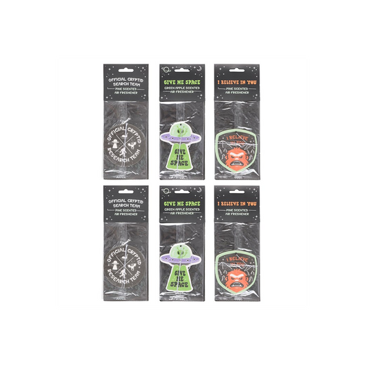 Camp Cryptid: Set of 6 Scented Air Fresheners