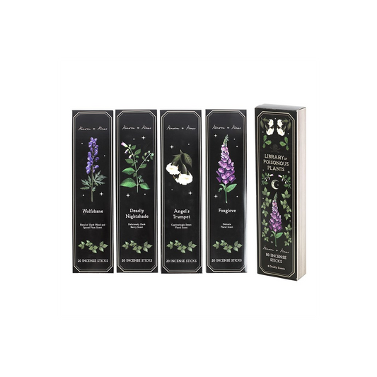 Venom & Vines: Poisonous Plants Incense Sticks - 4 Packs