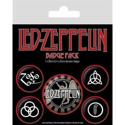 Led-Zeppelin: Badge Pack