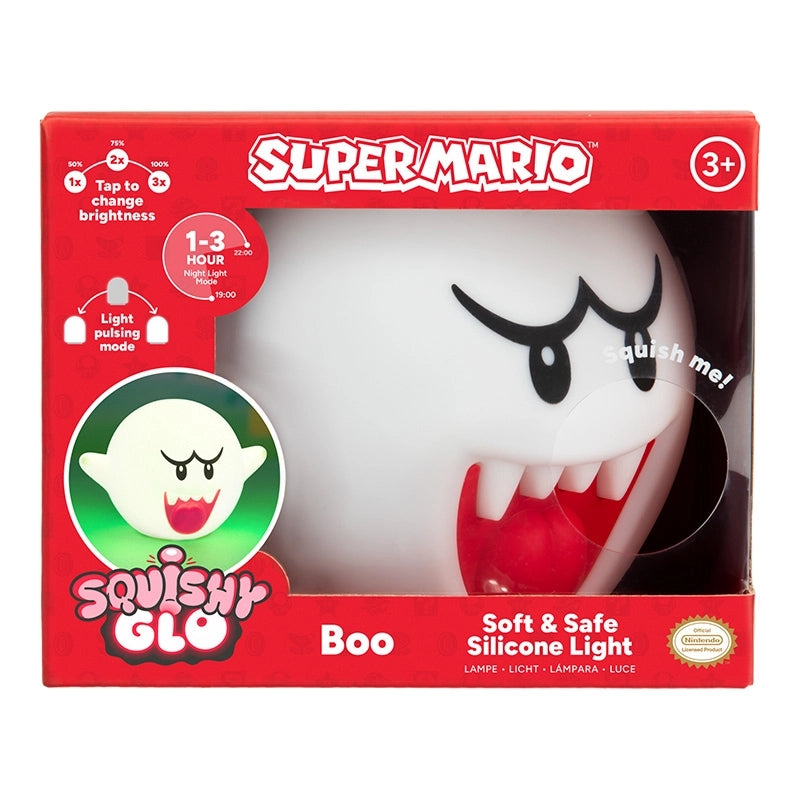 Super Mario: Boo Squishy Glo Light