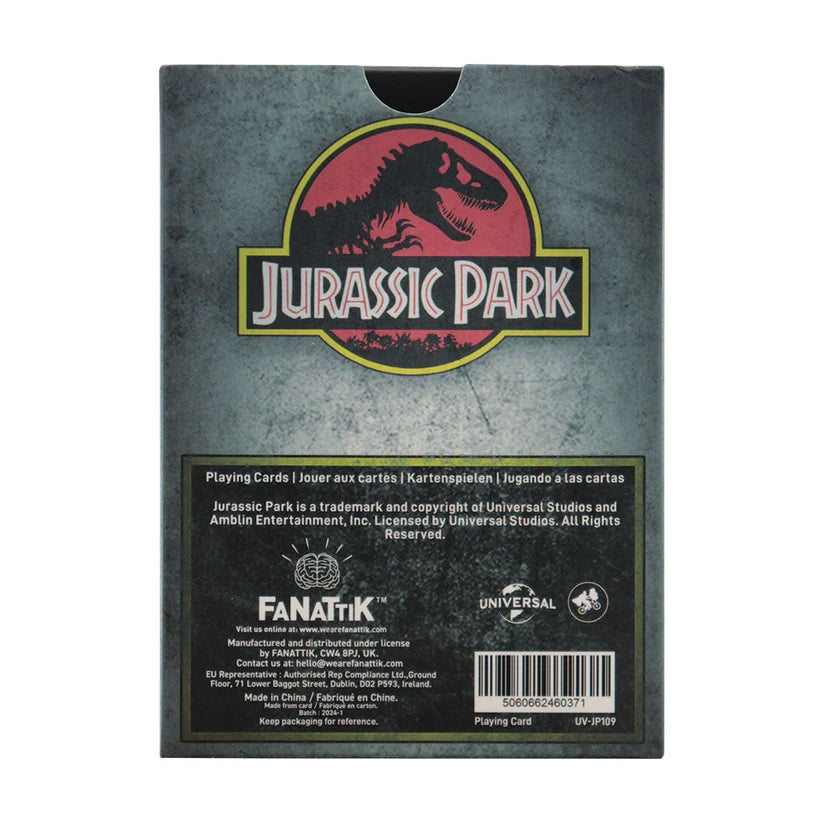 Jurassic Park: Gift Shop Playing Cards