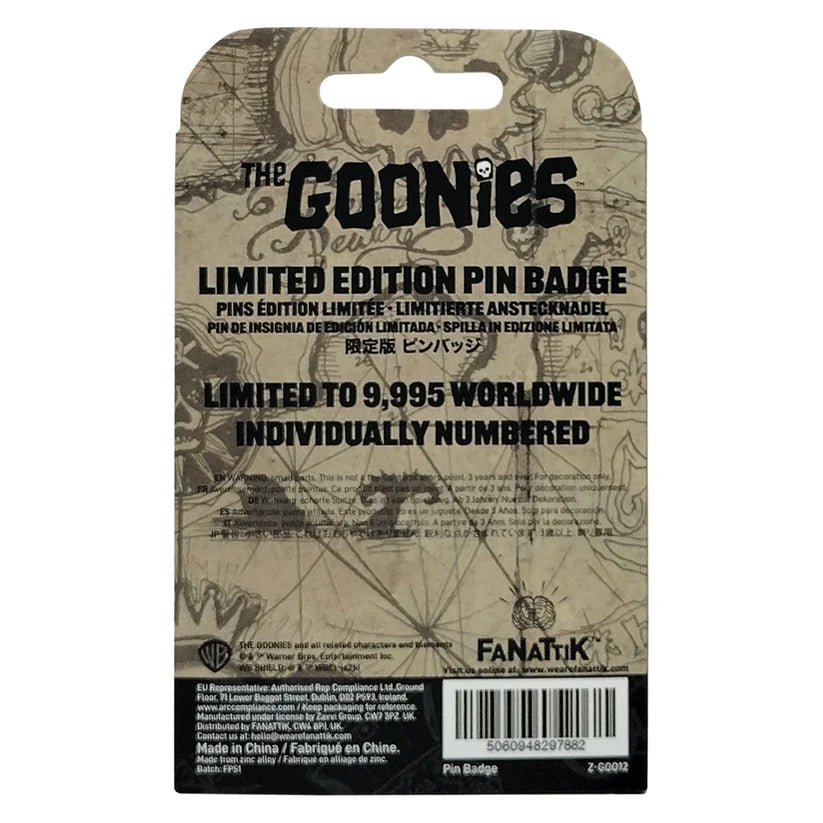 The Goonies: Limited Edition - 40th Anniversary Never Say Die Pin Badge