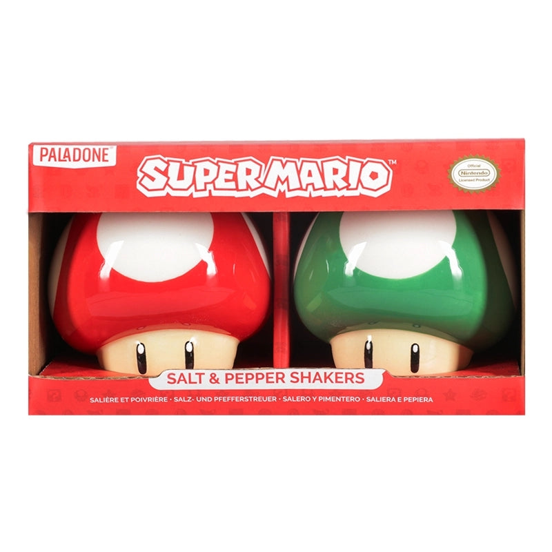 Super Mario: Mushroom Salt and Pepper Set