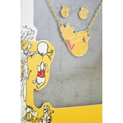 Winnie The Pooh: Necklace and Earring Set