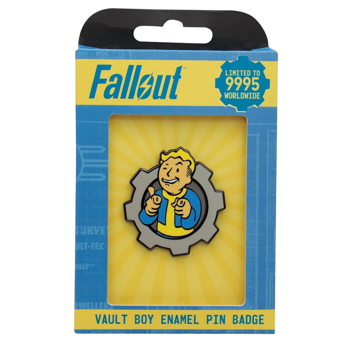 Fallout: Limited Edition Charisma Boy Pin Badge