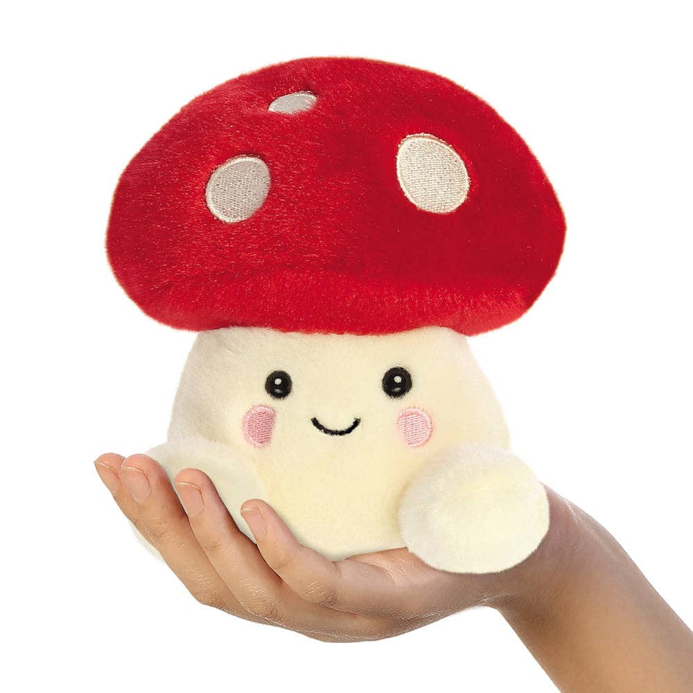 Palm Pals: Amanita Mushroom