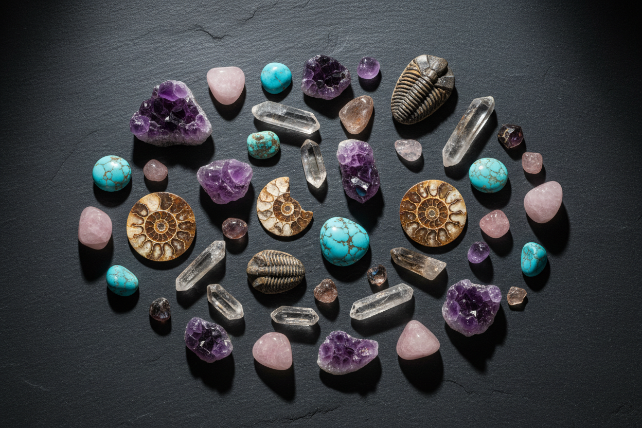 Gemstones & Fossils