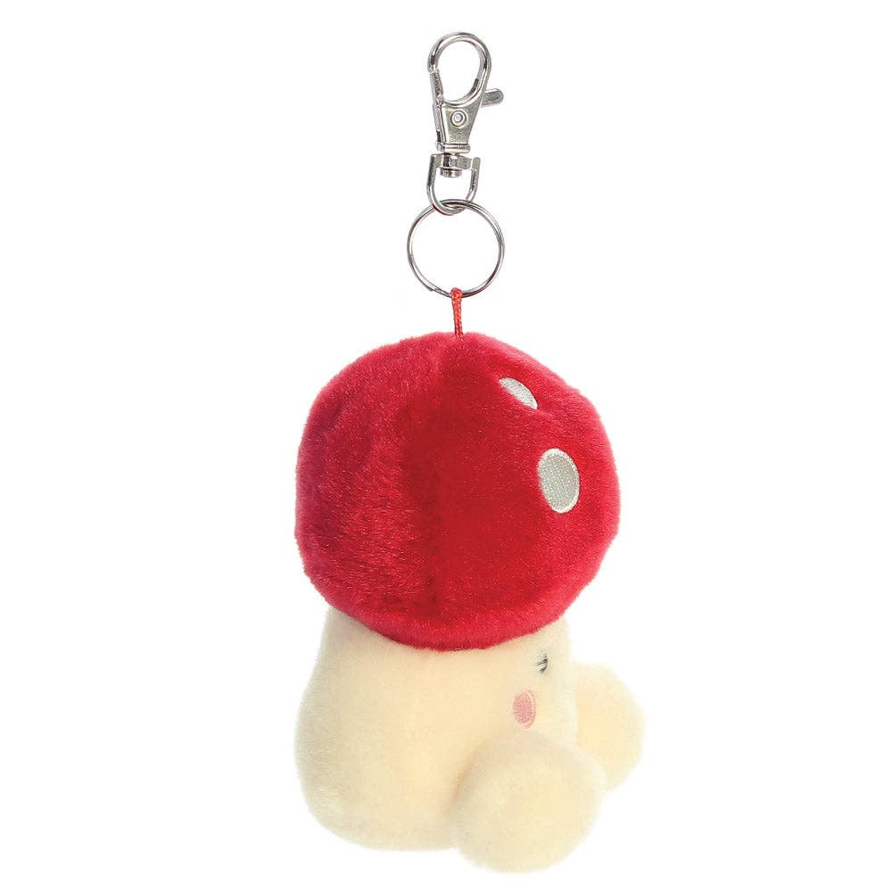 Palm Pals: Amanita Mushroom Clip-On Keychain