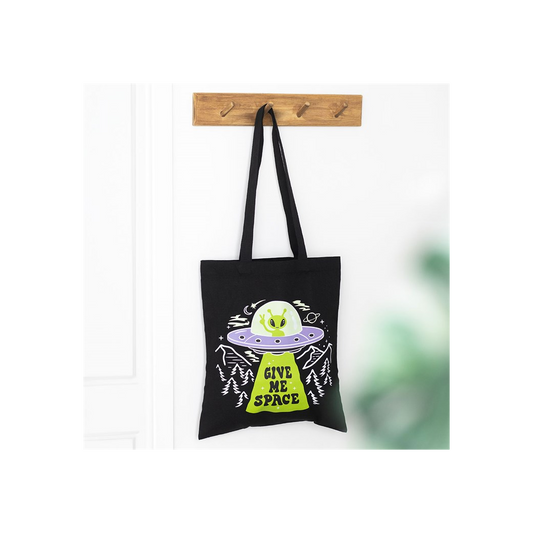 Camp Cryptid: Give Me Space UFO Tote Bag