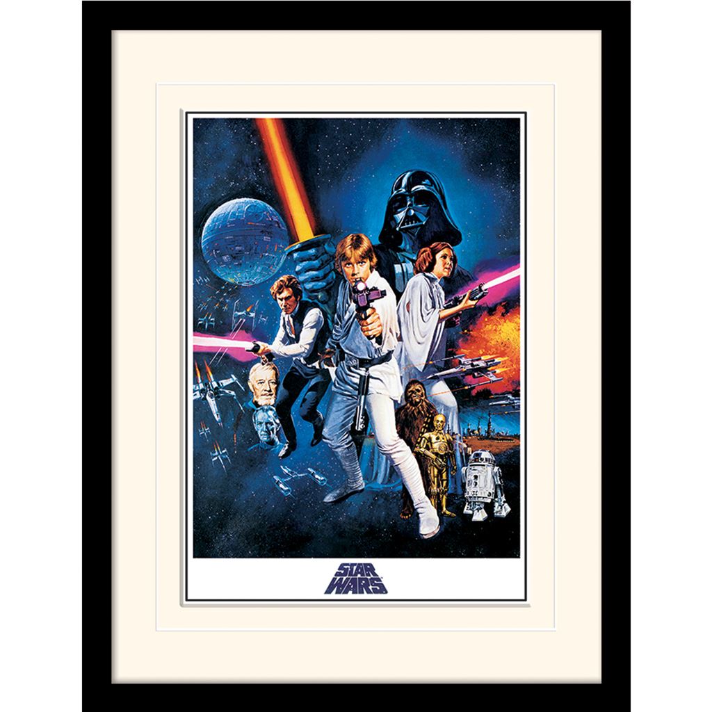 Star Wars - A New Hope: Framed Print