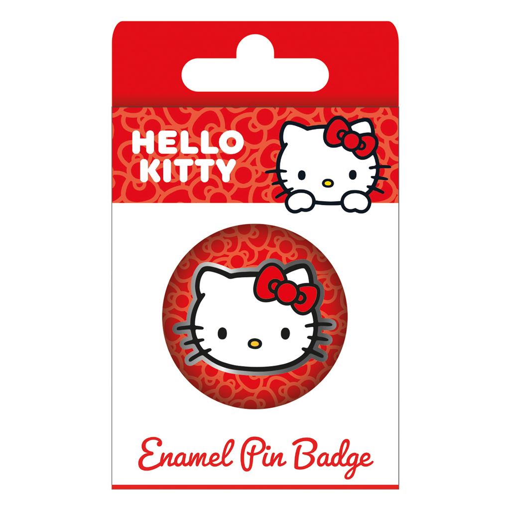 HELLO KITTY (CLASSIC) ENAMEL PIN BADGE