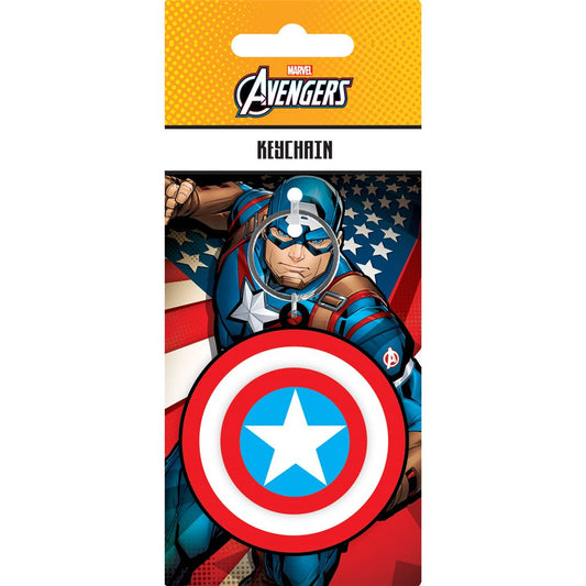 Marvel's Captain America: Shield Spinner Fidget Keychain