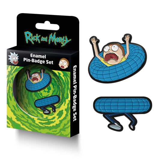Rick And Morty: Wormhole Pin Badge Set