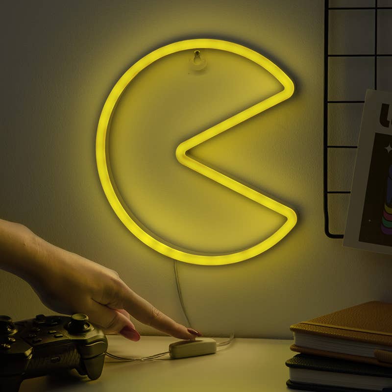 Pac-Man: LED Neon Wall Light