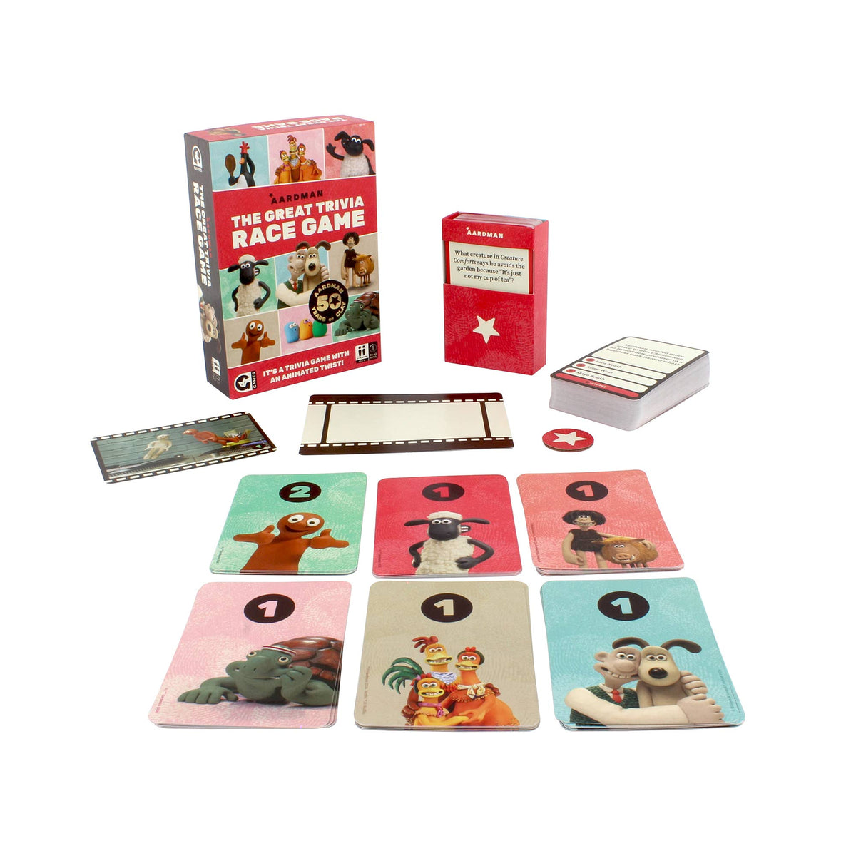 Aardman: Great Trivia Race Game