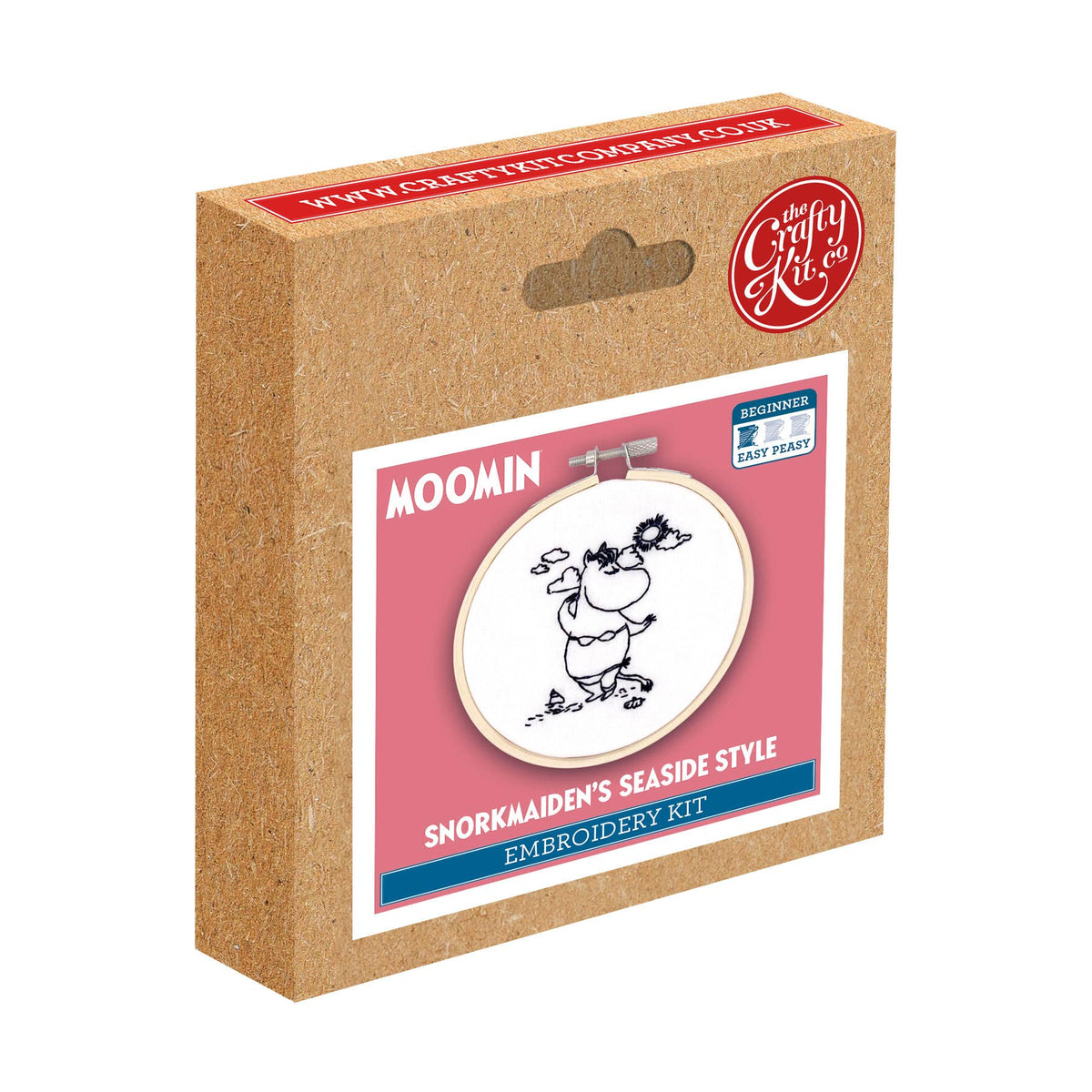 Moomins: Snorkmaiden's Seaside Style - Mini Embroidery Kit