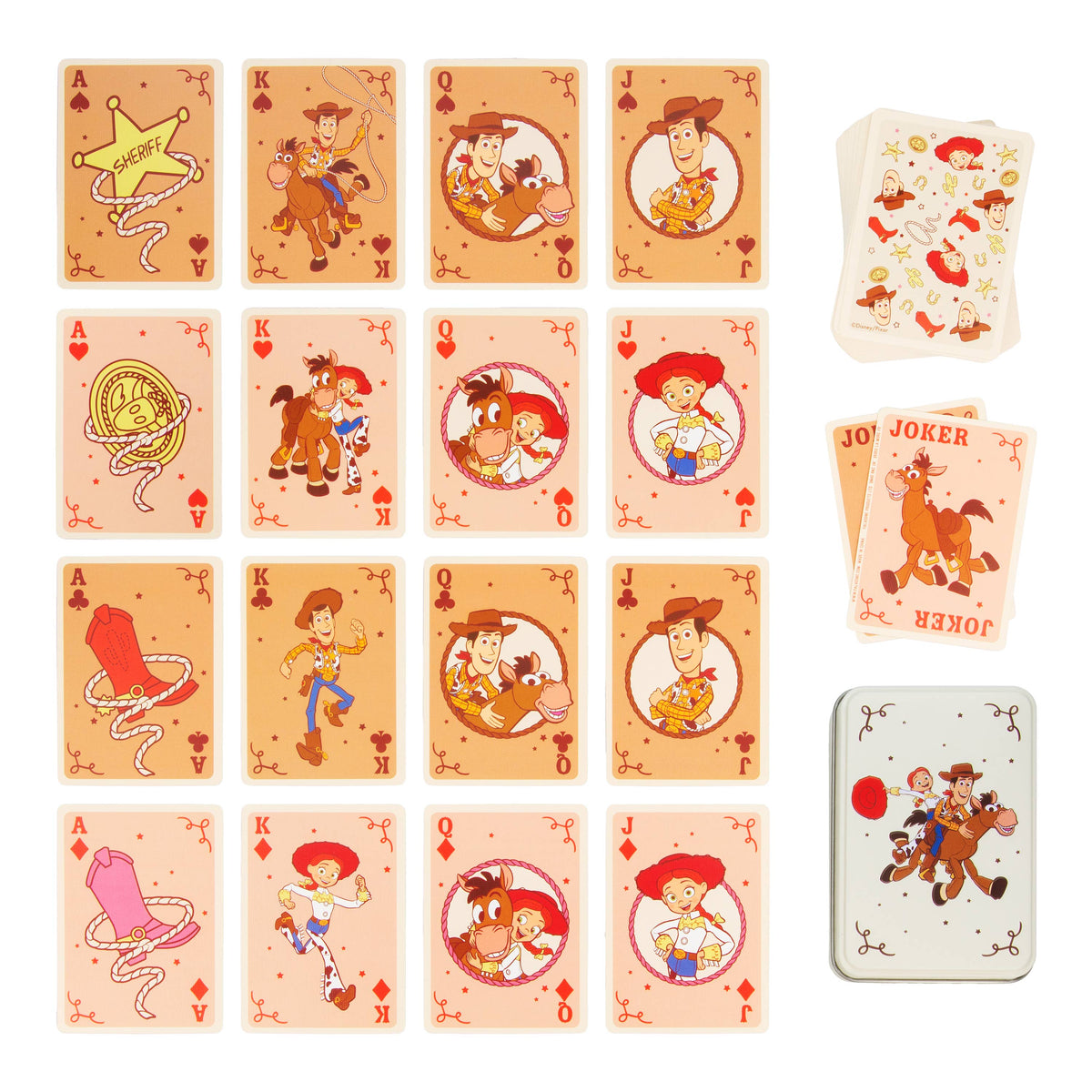 Toy Story: Playing Cards in a Tin