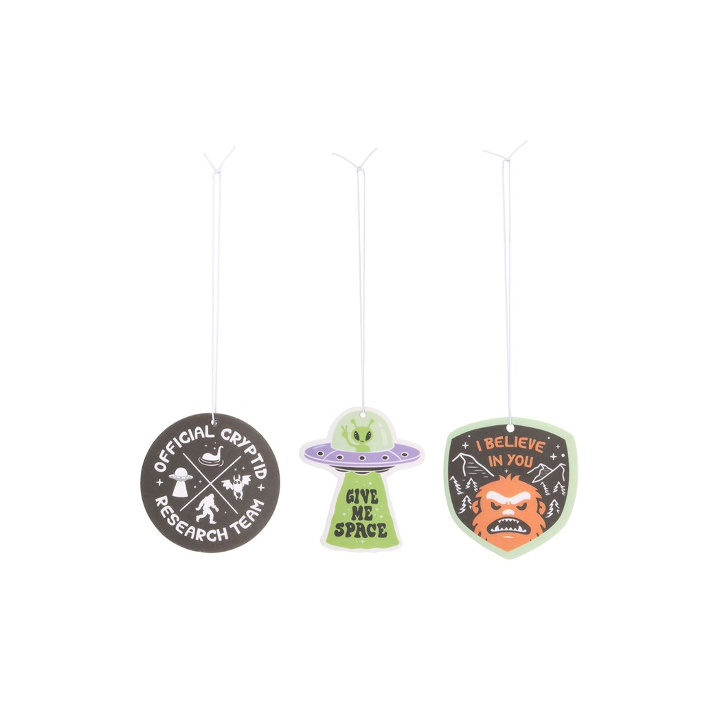 Camp Cryptid: Set of 6 Scented Air Fresheners