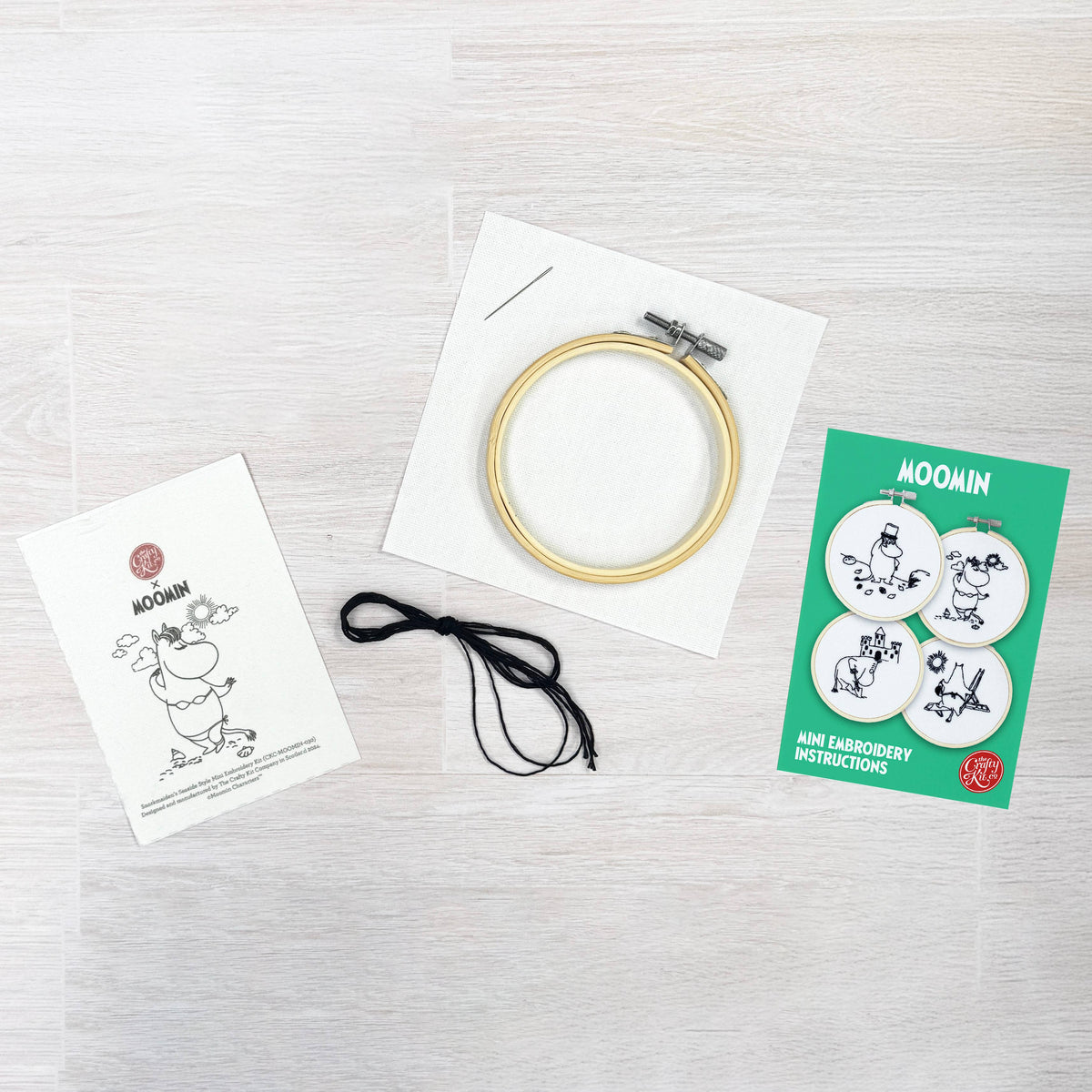 Moomins: Snorkmaiden's Seaside Style - Mini Embroidery Kit