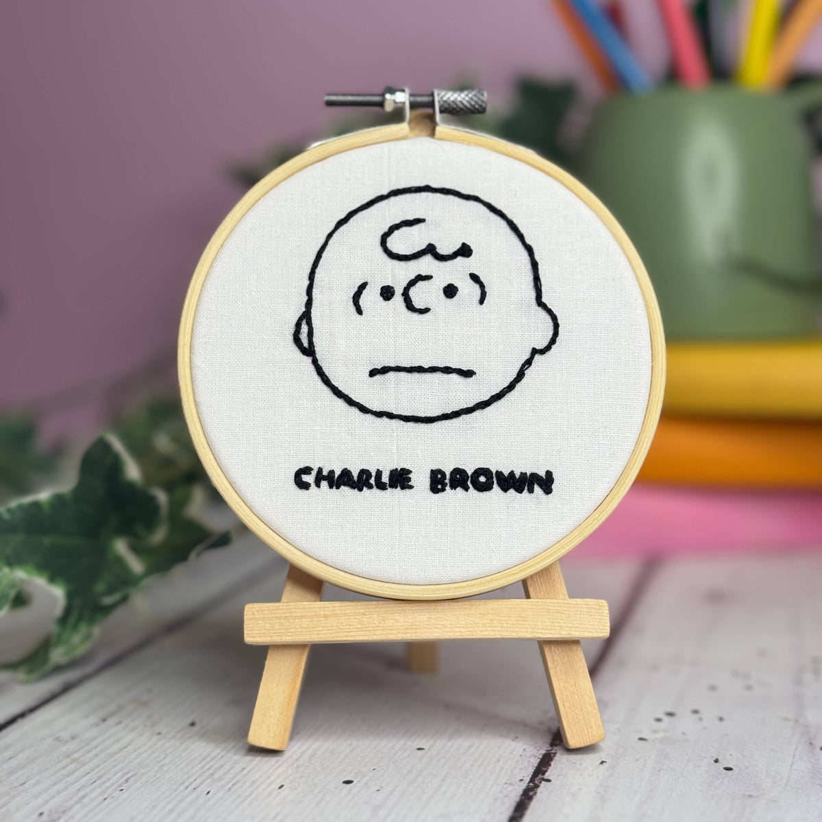 Peanuts: Charlie Brown - Mini Embroidery Kit