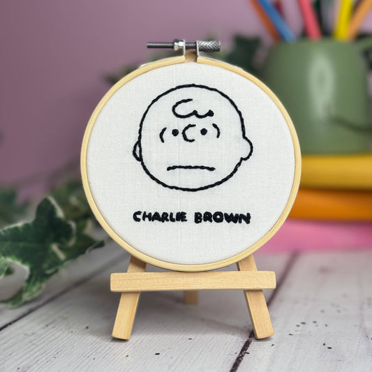 Peanuts: Charlie Brown - Mini Embroidery Kit