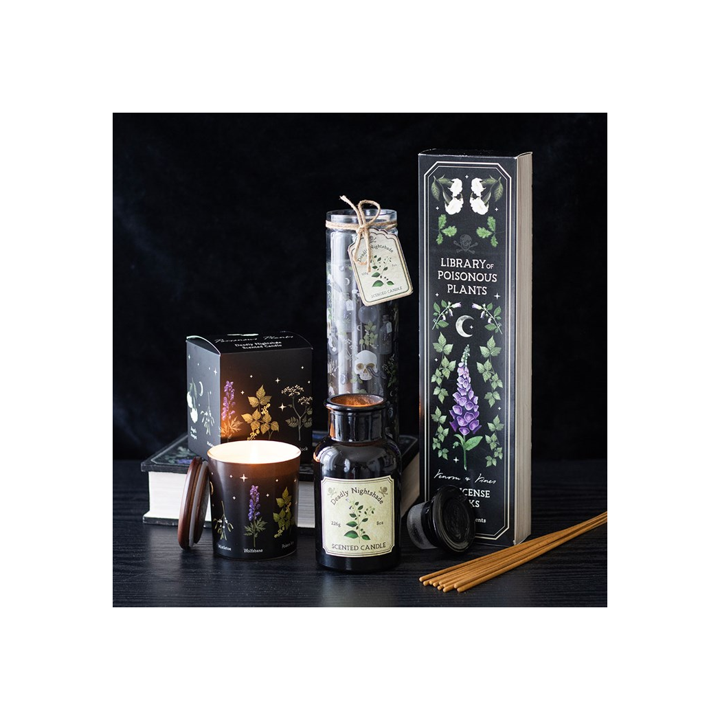 Venom & Vines: Poisonous Plants Incense Sticks - 4 Packs