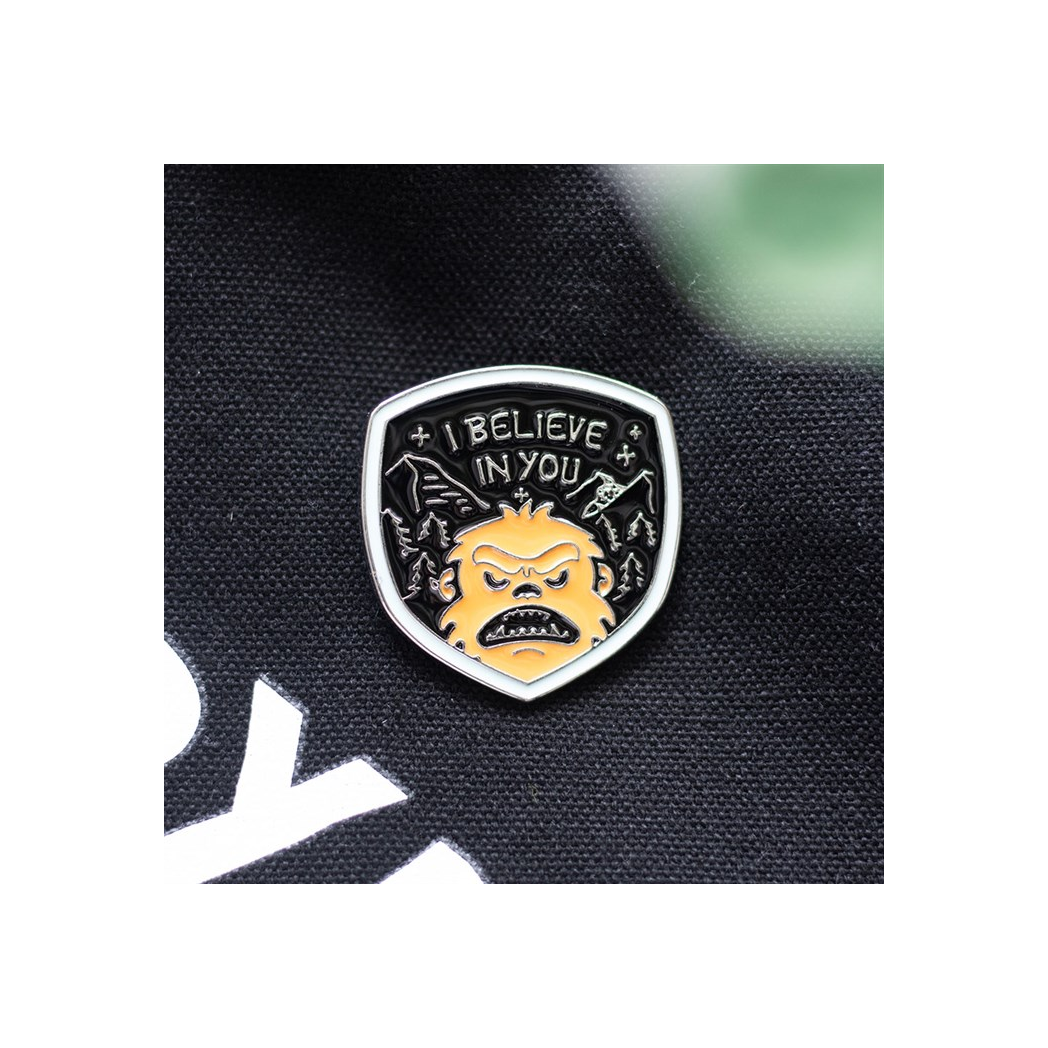 Camp Cryptid: Bigfoot Pin Badge
