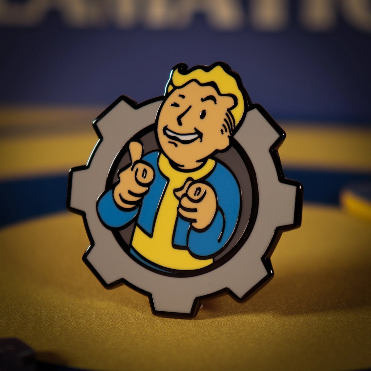 Fallout: Limited Edition Charisma Boy Pin Badge