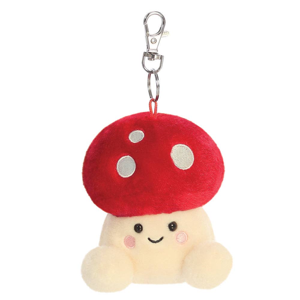 Palm Pals: Amanita Mushroom Clip-On Keychain