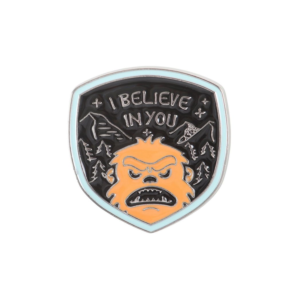 Camp Cryptid: Bigfoot Pin Badge