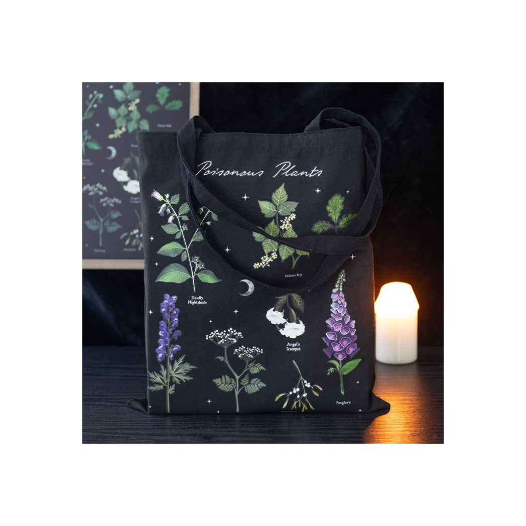 Venom & Vines: Poisonous Plants Tote Bag