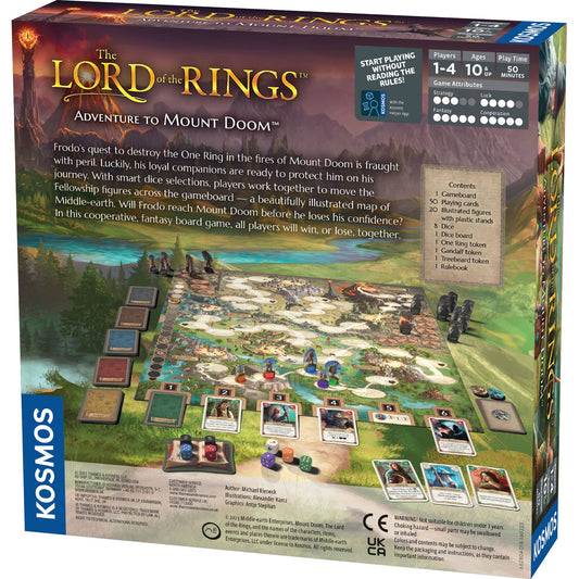 Lord of the Rings: Adventure to Mount Doom Board Game