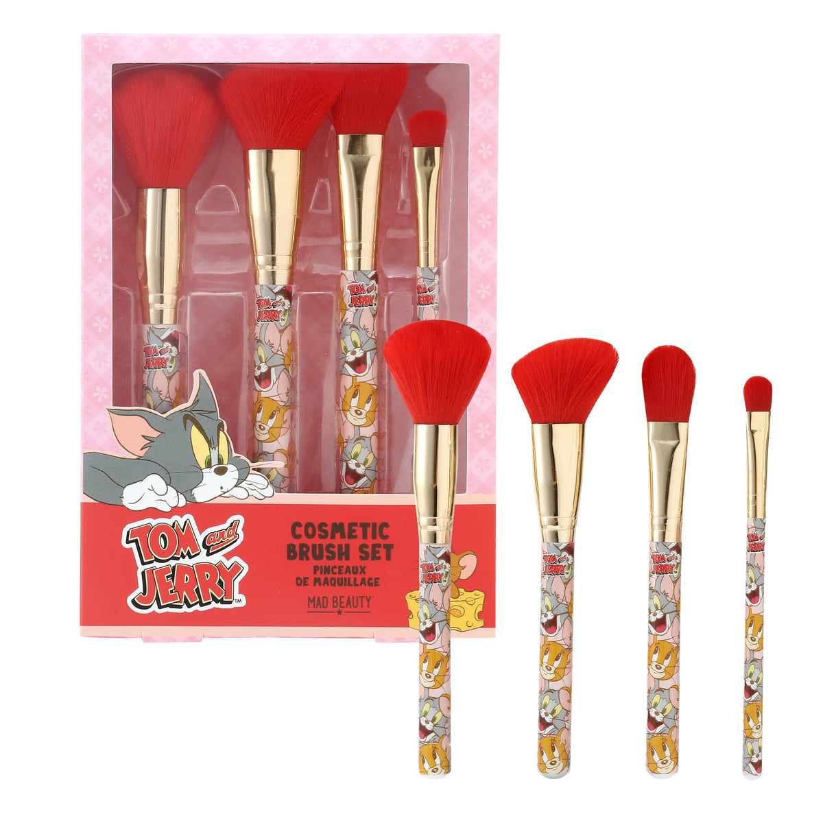 Tom & Jerry: Cosmetic Brush Set