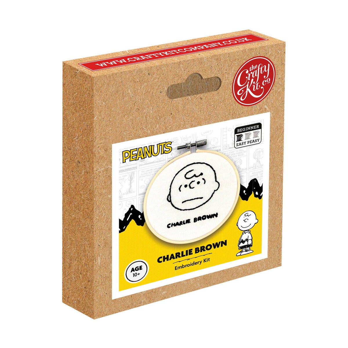 Peanuts: Charlie Brown - Mini Embroidery Kit