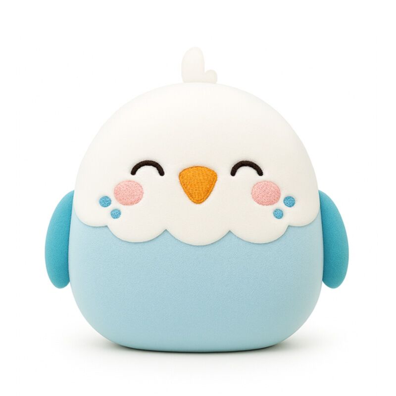 Squidglys Adoramals Pets Budgie Plush Toy