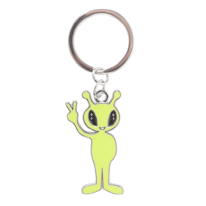 Camp Cryptid: Glow in the Dark Alien Keyring