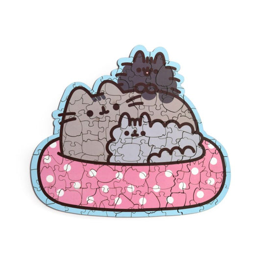 Pusheen: 130pc Cat Shaped Jigsaw