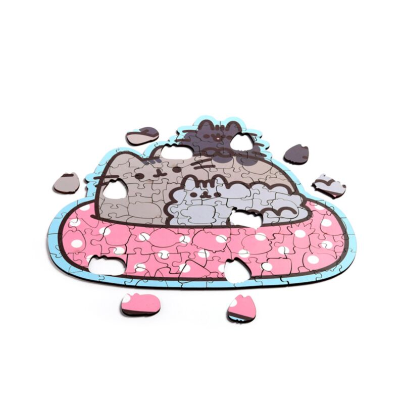 Pusheen the Cat 130pc Shaped Jigsaw Puzzle
