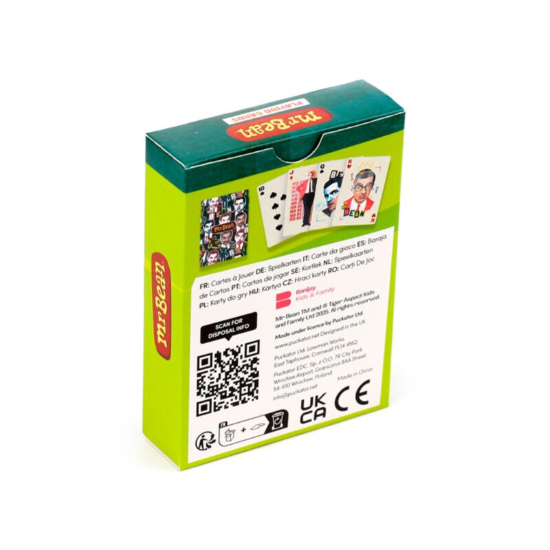 Mr Bean: Mr Bean & Teddy Playing Card Deck