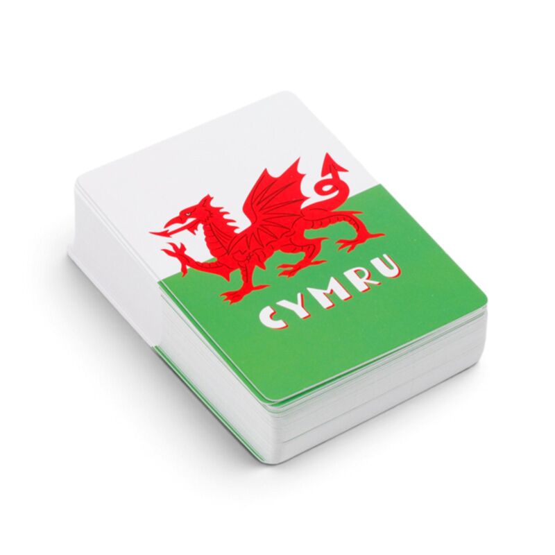 Welsh Dragon Wales (Cymru) Standard Playing Card Deck