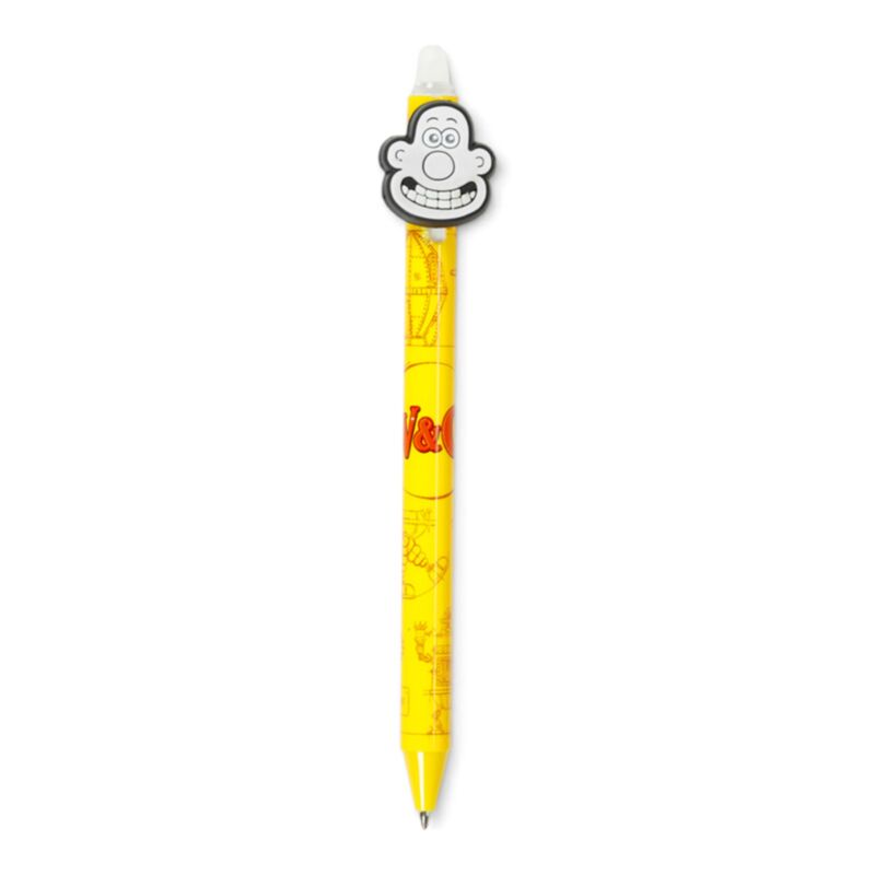 Wallace & Gromit Erasable Pen with PVC Topper