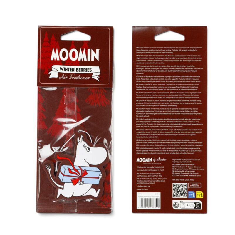 Winter Berries Christmas Moomin Air Freshener