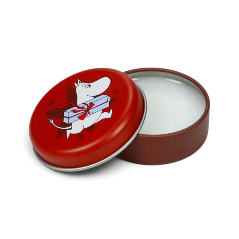 Moomin Christmas Lip Balm in a Tin