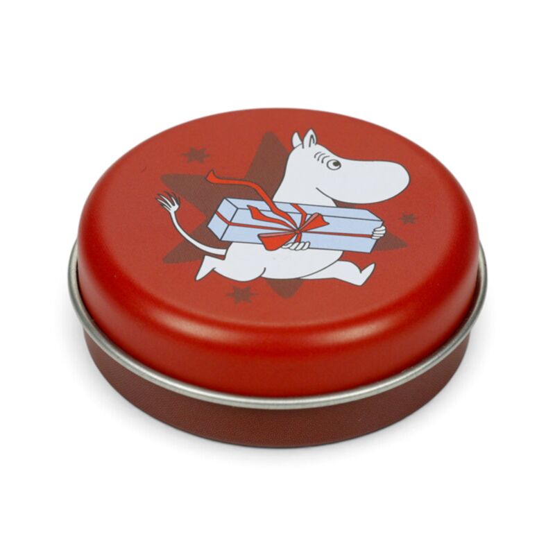 Moomin Christmas Lip Balm in a Tin