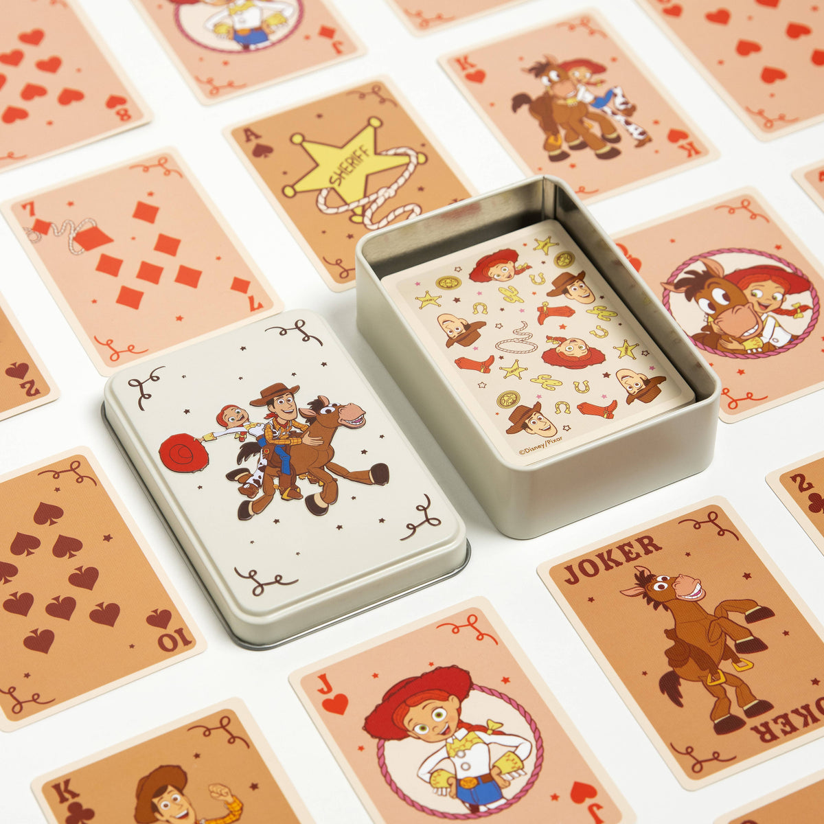 Toy Story: Playing Cards in a Tin