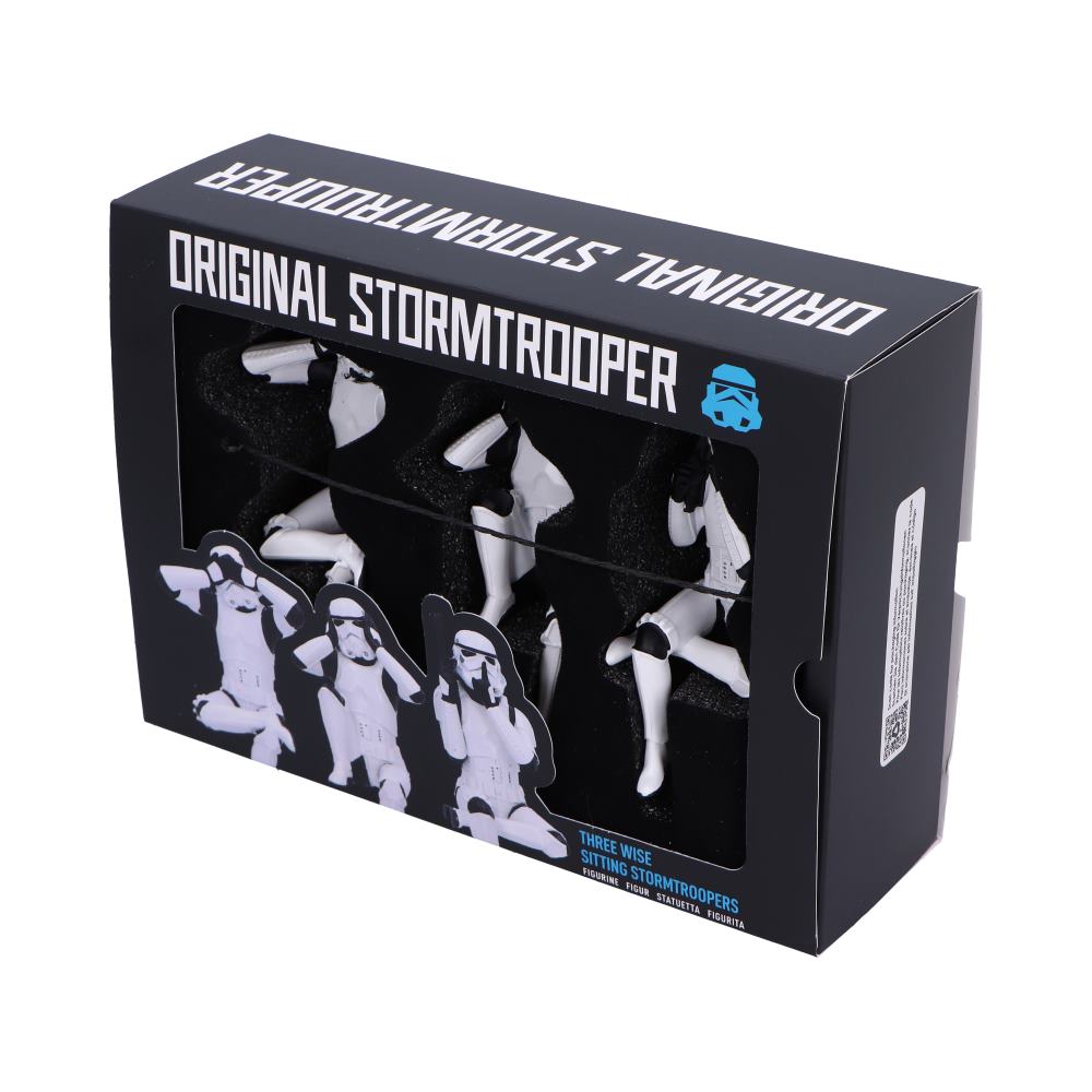 Star Wars-The Original Stormtrooper: Three Wise Sitting Stormtroopers