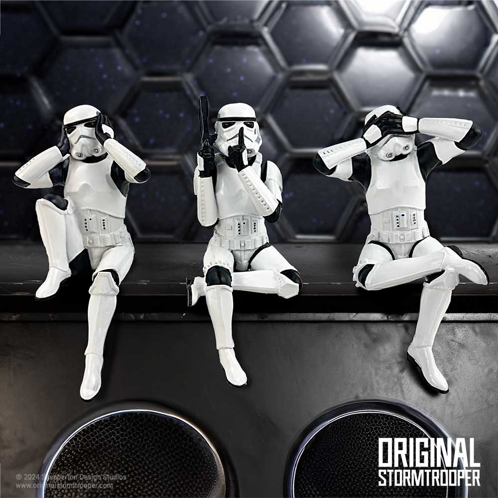 Star Wars-The Original Stormtrooper: Three Wise Sitting Stormtroopers